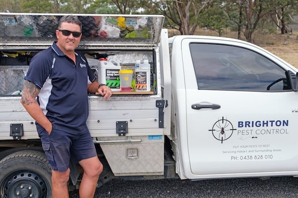 Craig Nikel, Brighton Pest Control, TAS