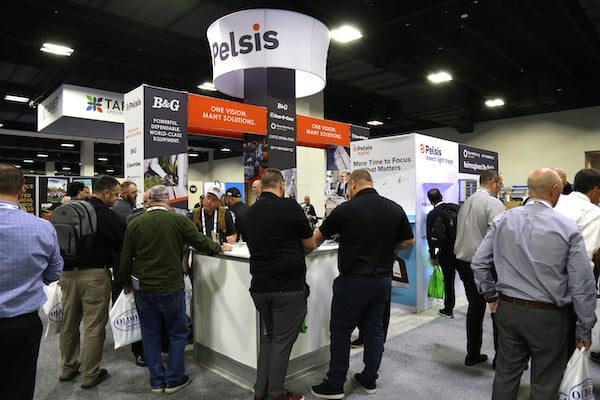 Exhibition hall at PestWorld 2024 Denver