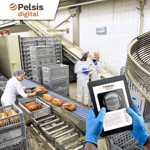 Pelsis Digital solutions have been developed for use in high-performance manufacturing and food processing sites