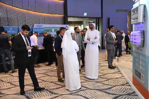 Delegates at PestWorld East 2025 visiting the exhibition hall