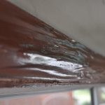 termite damage to painted woodwork
