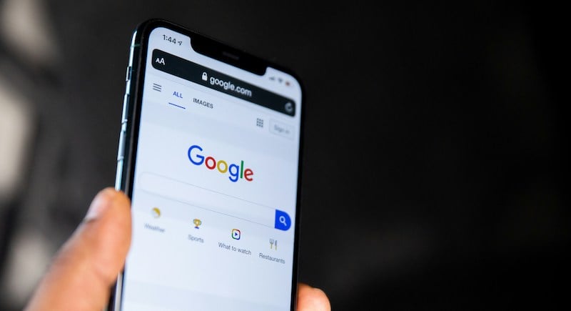 Google on mobile