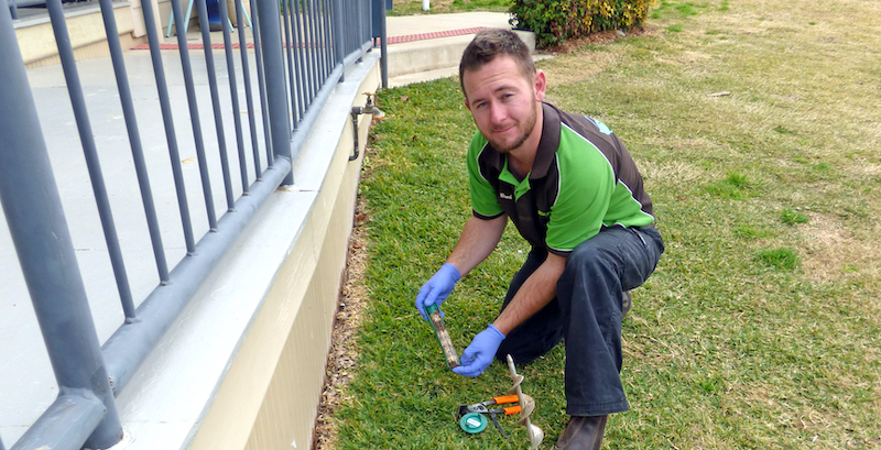 Brock Pearson, pest manager