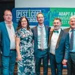 AEPMA President Rob Boschma (centre) with members of the AEPMA board at Pesticon 2025