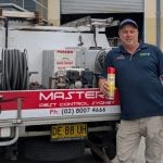 Liam Milligan, general manager at Masters Pest Control
