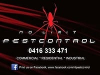 No limit pest control logo
